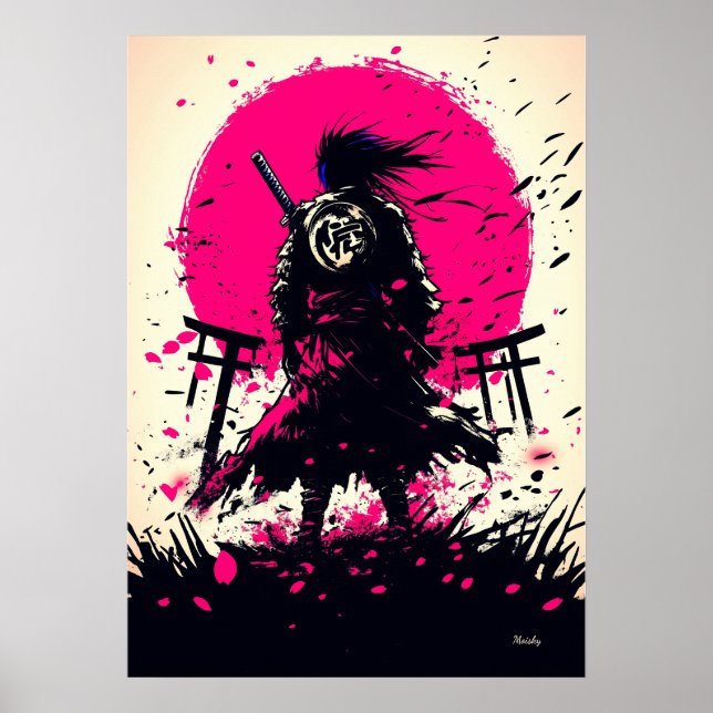 Ghostly Ronin – The Spirit of the Samurai Poster (Front)