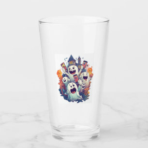 Ghostly Selfie Squad Glass