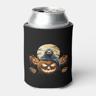 Ghostly Sloth's Midnight Haunt Classic T-Shirt Can Cooler