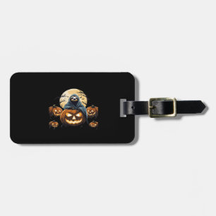 Ghostly Sloth's Midnight Haunt Classic T-Shirt Luggage Tag