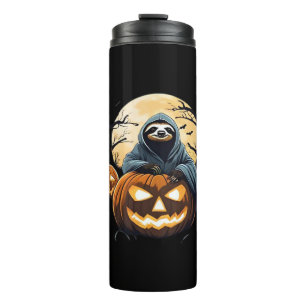 Ghostly Sloth's Midnight Haunt Classic T-Shirt Thermal Tumbler