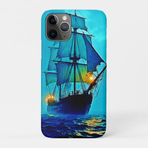 Ghostly Tall Ship Sea Voyage Design Case-Mate iPhone Case