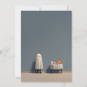 Ghostly Tea Party Vibes Invitation