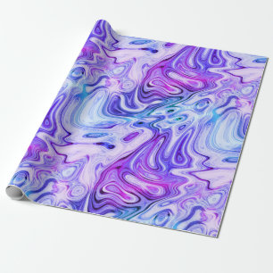 ghostly whisper, pastel marbling : wrapping paper