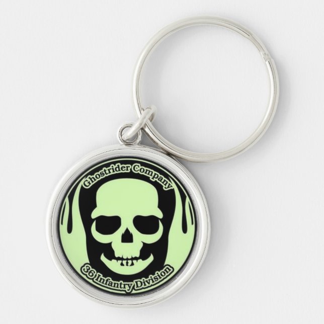 Ghostrider Deluxe Keyring (Small) (Front)