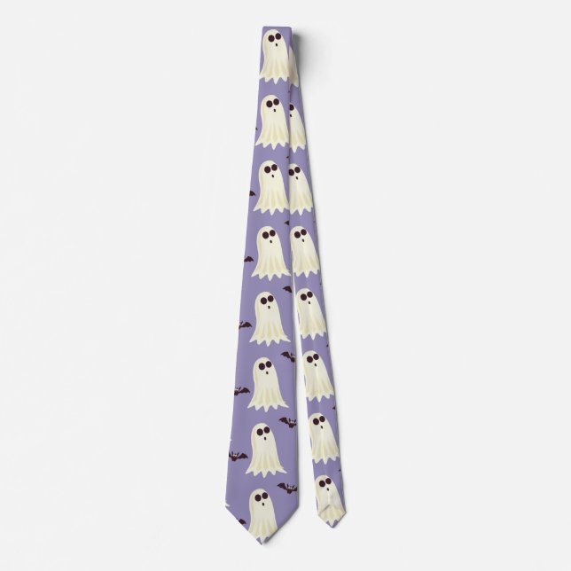 Ghosts and bats tie (Front)