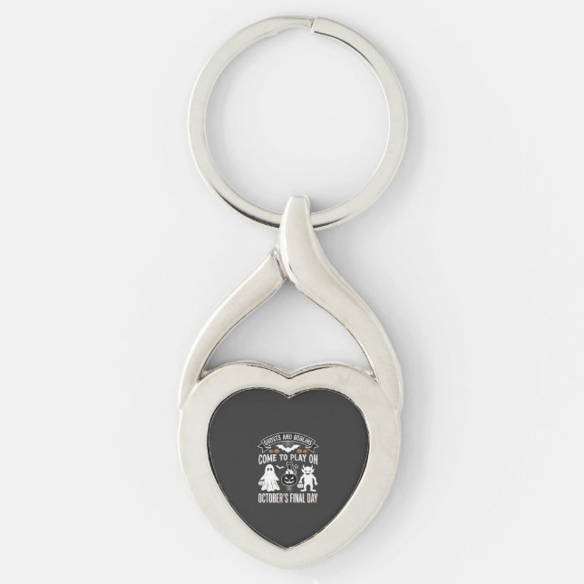 Ghosts and Goblins Halloween October Final Day_1 Key Ring (Front)