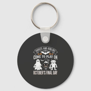 Ghosts and Goblins Halloween October Final Day_1 Key Ring