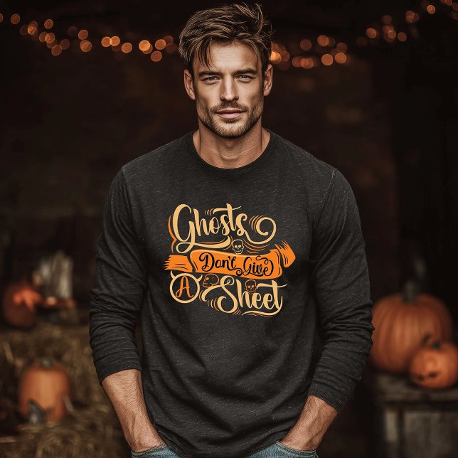 Ghosts Don't Give a Sheet Tri-Blend Shirt (Creator Uploaded)