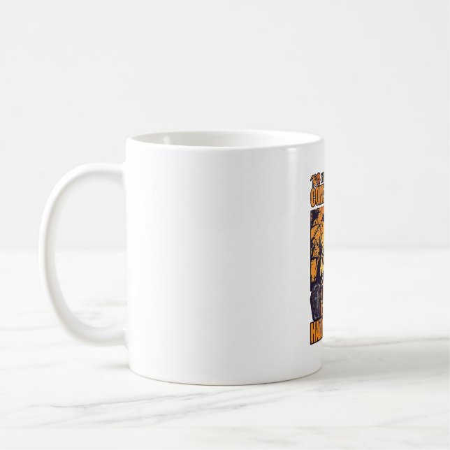 Ghosts Goblins Halloween Come Play October Haunted Coffee Mug (Left)