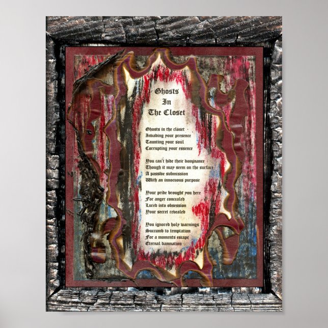 Ghosts In The Closet Poster (Front)