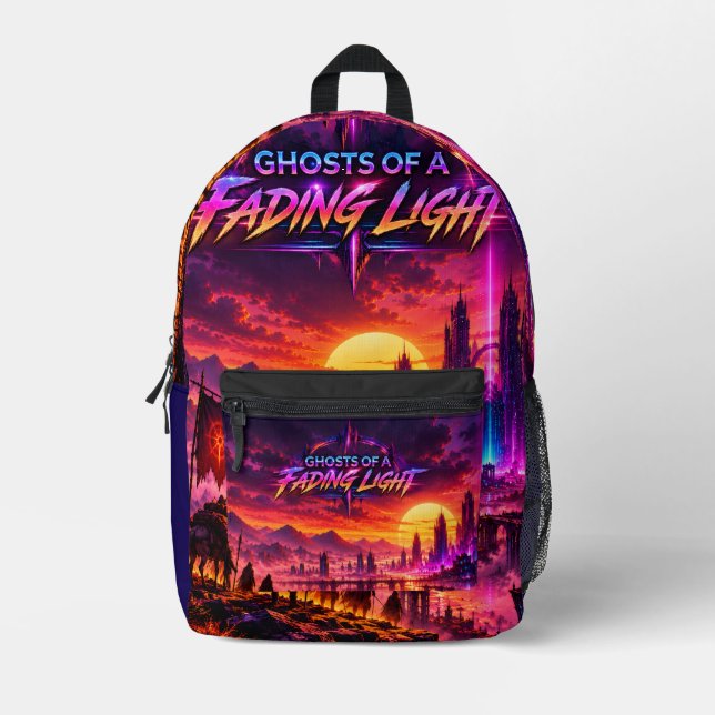 Ghosts of a Fading Light Sci-Fi Backpack (Front)