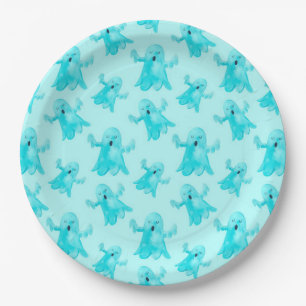 Ghosts Paper Plate