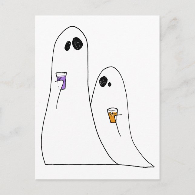 Ghosts Postcard (Front)