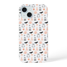 Ghosts Pumpkins Bats Boo Halloween Case