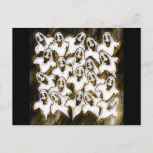 GHOSTS SAY BOO! POSTCARD