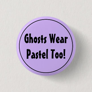 Ghosts Wear Pastel Too! Pastel Goth 3 Cm Round Badge