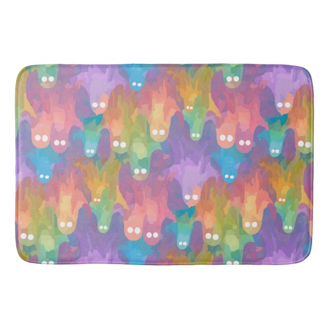 Ghosts Who Dare Bath Mat (Front)