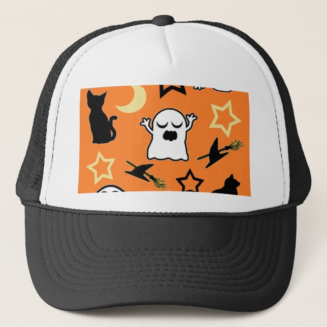 GhostsAndCats10000 Trucker Hat (Front)