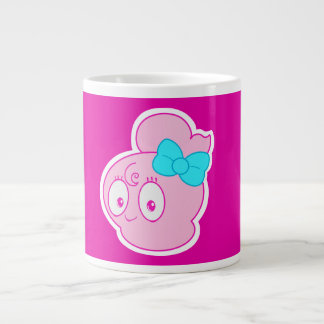 GHOSTTOON™ Boanne Tie Pink Cartoon Jumbo Mug