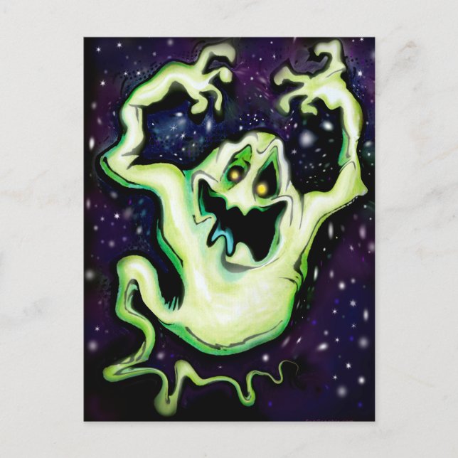 Ghosty Postcard (Front)