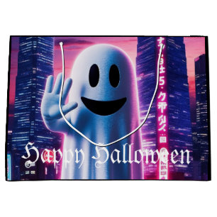 Ghosty Wave & Urban Lights Large Gift Bag