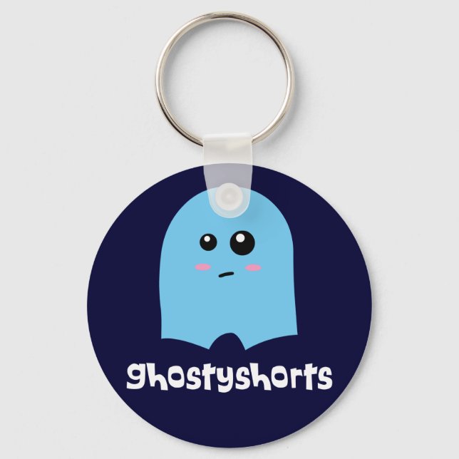 Ghostyshorts Key Ring (Front)