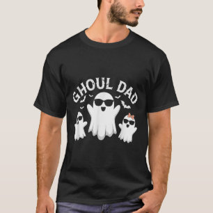 Ghoul Dad Vintage Daddy Ghost Funny Halloween T-Shirt