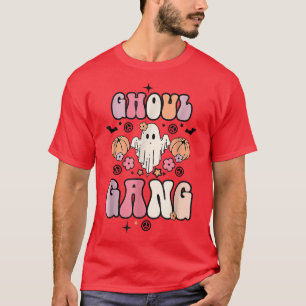 Ghoul Gang Groovy Hey Boo Pumpkin Boo Crew Hallowe T-Shirt