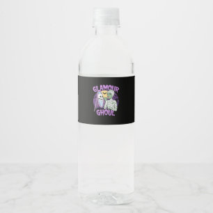 Ghoul Ghoul Gang Ghouls Just To Have Fun Water Bottle Label