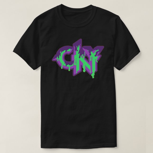 Ghoul Grumps Style Cky Logo T-Shirt (Design Front)