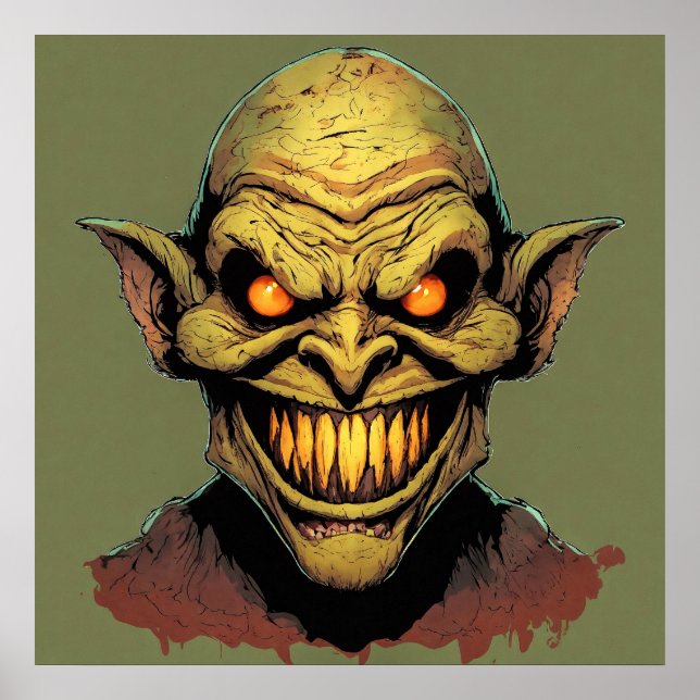 Ghoul - Halloween Print (Front)