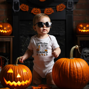 Ghoul Just Turned One Halloween 1st Birthday Ghost Toddler T-Shirt