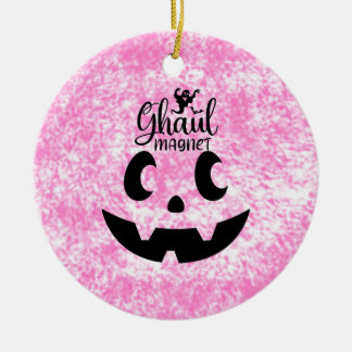 Ghoul Magnet Halloween Cute & Spooky Jack-OT-Shirt Ceramic Tree Decoration