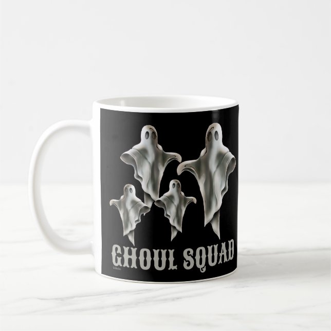 GHOUL SQUAD funny spooky ghost                     Coffee Mug (Left)