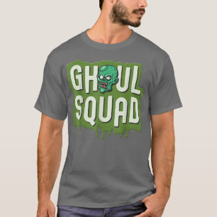 Ghoul Squad Halloween Crew Cute Zombie T-Shirt 278