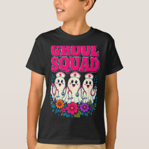 Ghoul squad nurse halloween ghost nursing crew T-Shirt