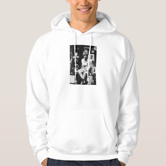 Ghoulardi (On the Set) Customisable Basic Hoodie (Front)