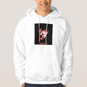 Ghoulardi (Red/Black) Customisable Basic Hoodie