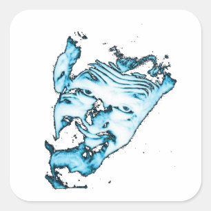 Ghoulardi (Transparent-3) Customisable Stickers