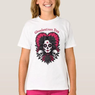 Ghoulentines Day Gothic Fusion of Valentine  T-Shirt