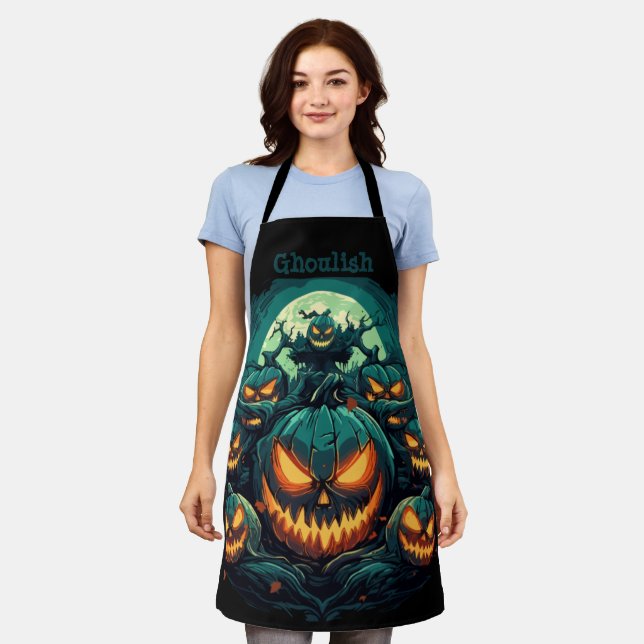 Ghoulish Glare Apron (Worn)