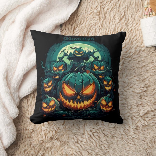 Ghoulish Glare Cushion (Blanket)