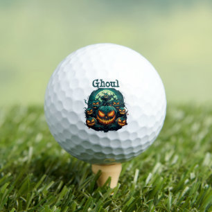 Ghoulish Glare Golf Balls
