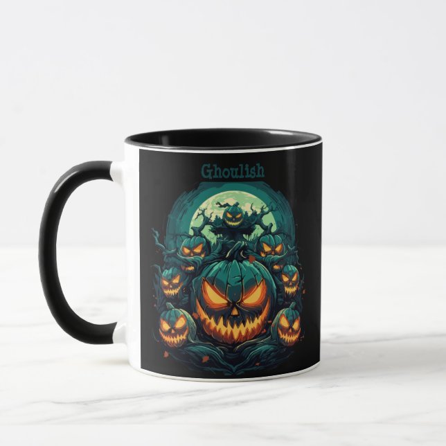 Ghoulish Glare Mug (Left)
