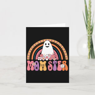 Ghoulish Party Lovers Creepy Zombie Ghost Boo Flow Card