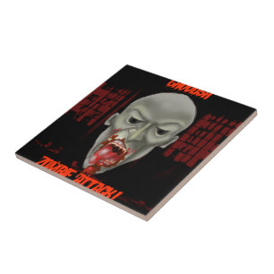 Ghoulish Zombie Attack Tile