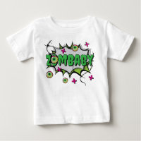 Ghoulishly Cute ‘ZomBaby’ Zombie Baby Pun 