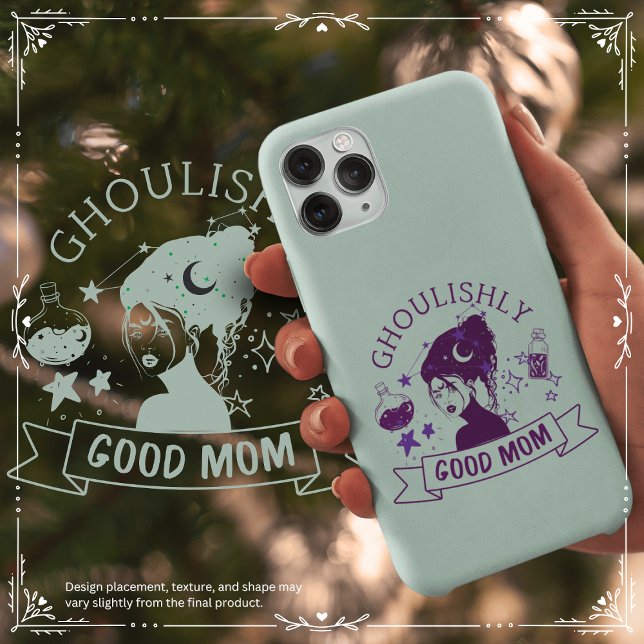 Ghoulishly Good Mum Case-Mate iPhone Case (Ghoulishly Good Mom Cover from The Beekeeper Store)
