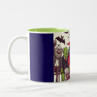 Ghoulishly Good Times Two-Tone Coffee Mug